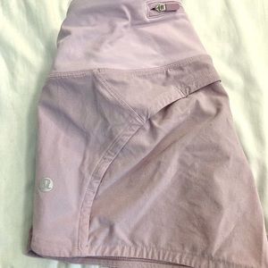 Lululemon Lavender speed up shorts. Rare, do not sell this item anymore. 2 inch.